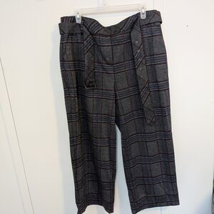 Plaid Pants - Black and Gray